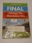 Two FA Cup Final Programmes 1969 and 1971