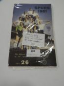 Tottenham Hotspurs 1961 Book of Highlights of the Double Season
