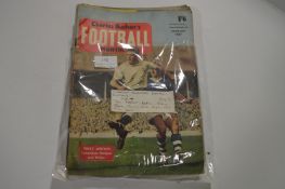 Eleven Copies of Charles Buchan's Football Monthly 1957
