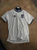Umbro England Shirt Size: 12-13 Years
