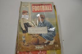 Nine Copies of Charles Buchan's Football Monthly 1954