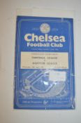 Football League vs Scotish League at Chelsea 1953-54