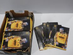 Tray of Hull City vs Boston United Programmes