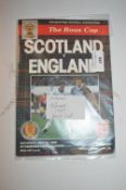 The Rous Cup 1985 Scotland vs England