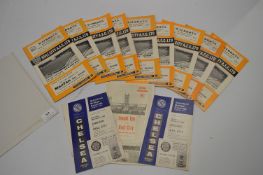 *Twelve Hull City Programmes from 1966