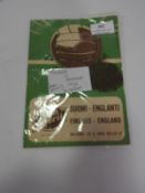 Finland vs England 1956 in Helsinki Programme