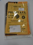 Nineteen 1960's Hull City A.F.C. Programmes