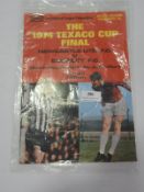 1974 Texaco Cup Final Newcastle vs Burnley