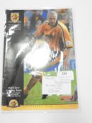 Three Copies of Hull City vs Grimsby Town Pre Season Friendly Programmes