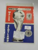 World Cup Qualifier 1977 Wales vs Scotland at Anfield