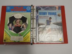 Ring Binder of Testimonial Match Programmes