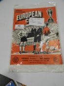 European Cup Final Eintracht vs Real Madrid 1960