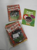 ~25 1970's Wales, England, and Scotland Big Match International Programmes