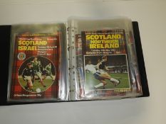 Quantity of 1980's Scotland International Programmes