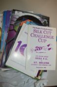 Thirty Two Rugby Football League Challenge Cup Programmes