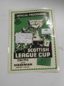 Scottish League Cup Semi-Final Replay Celtic vs Hibernian 1965