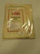 Ten 1950's Football Programmes Including Doncaster Rovers, Arlington, Bristol City, North Hampton, e