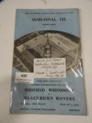 FA Cup Semi-Final Programmes;