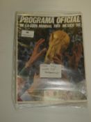 Mexico 1986 Official World Cup Programme