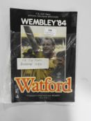 FA Cup Final 1984 Programme