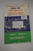 FA Cup Final 1955 Man City vs Newcastle