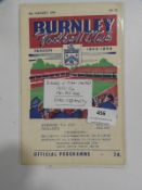 Burnley vs Man United 1953-54