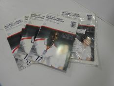 Quantity of England U21 International 2003 Programmes; Hull City vs Serbia and Montenegro
