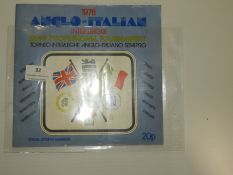 Anglo Italian Inter League between Italian Teams and English Teams