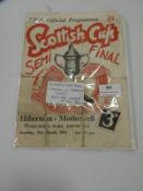 Scottish Cup Semi-Final 1950-51 Hibernian vs Motherwell