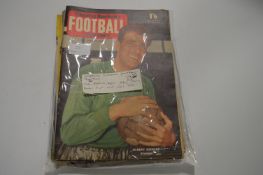 Ten Issues of Charles Buchan's Football Monthly 1959