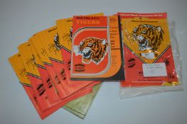 Twenty Five 1980's Hull City Home Programmes