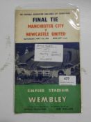FA Cup Final 1955 Man City vs Newcastle