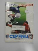 FA Cup Final 1986 Programme - Everton vs Liverpool