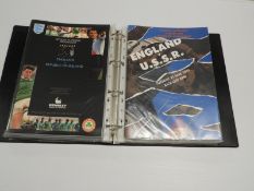 Collection of 1990's England Home Internationals