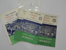 Collection of School's Internationals Programmes