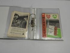 Programmes and Tickets from 1960's England Home Games