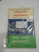 England International Programmes 1950's to 1960's