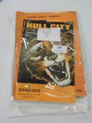 Fifteen 1970's Hull City Home Programmes
