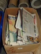 Large Box of Old Sports Mails