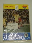 Dukla Prague vs Glasgow Ranger 1981 European Cup Match