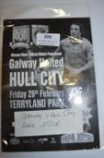 Galway vs Hull City at Terryland Park