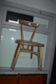 Ercol Child's Beech & Ash Chair