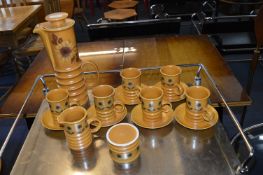 1970's Carlton Ware Coffee Set
