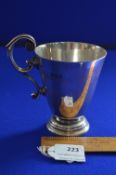 Silver Monogrammed Mug - London 1906, approx 151g