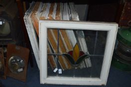 Eight Edwardian Leaded Windows