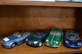 Four Diecast Vehicles (AF)