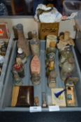 Tray Lot of Vintage Scent Bottles