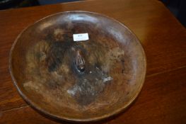 Hand Carved Rabbitman Fruit Bowl