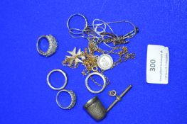 Quantity of Silver Rings, Thimbles, etc.