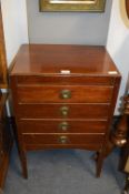 Victorian Mahogany Four Drawer Music Canterbury